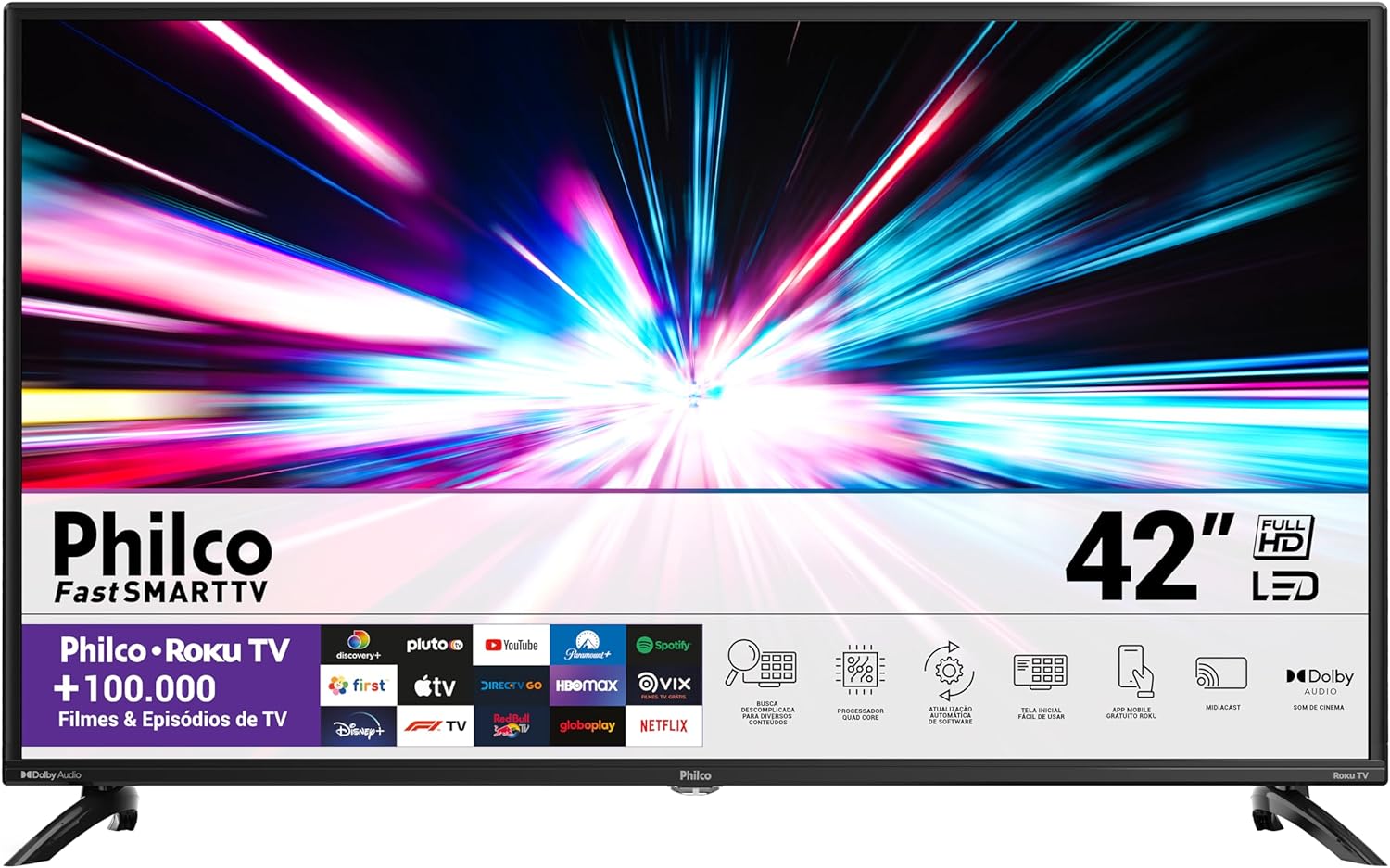 Smart TV 42” Philco PTV42G6FR2CPF - 1
