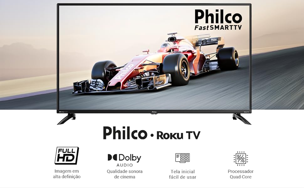 Smart TV 42” Philco PTV42G6FR2CPF Roku 7