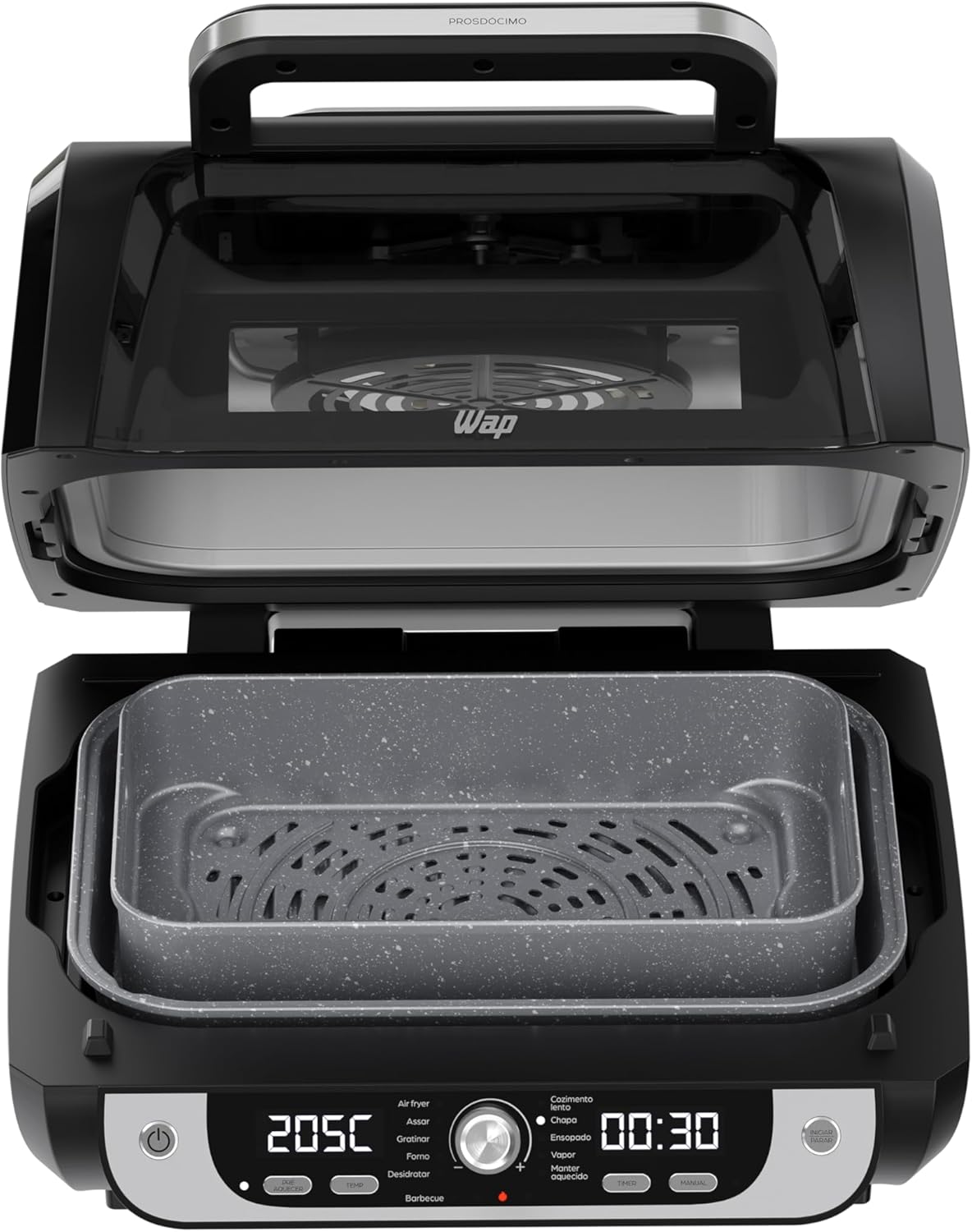 WAP Fritadeira Elétrica Air Fryer Barbecue 2