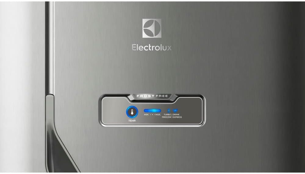 Geladeira Frost Free Inox 310L Electrolux